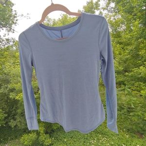 Prana long sleeve top with thumb holes
